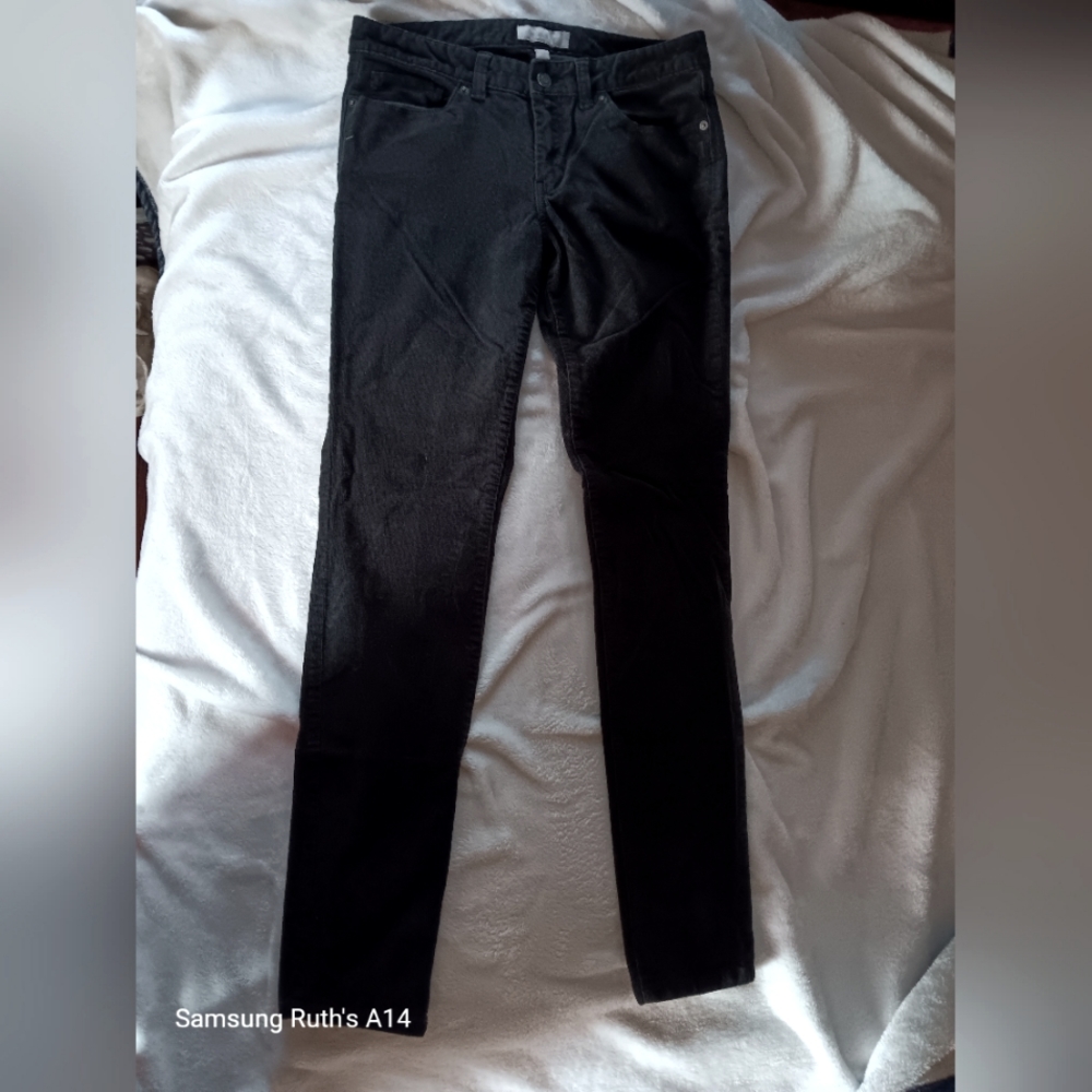 Banana Republic, Corduroy Pants, Black Size 6/28